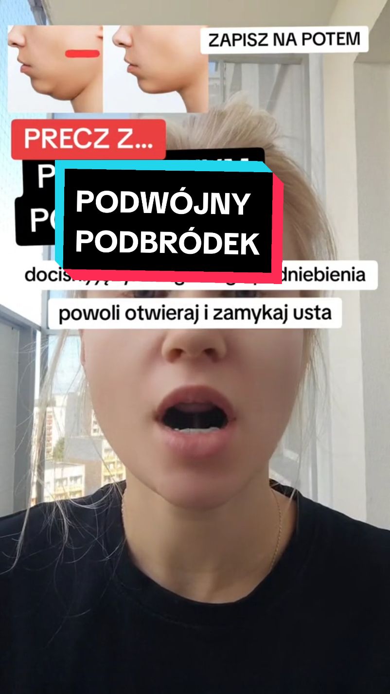 Wiesz że, podwójny podbródek może być efektem błędnej pracy języka.  Czy twój język leży w odpowiedniej pozycji?  Przedstawiam wam jedno fajne ćwiczenie, które pozwoli wam uaktywnić mięśnie w obrębie języka, tym samym niwelując podwójny podbródek.  Ps. Żadna internetowa porada nigdy nie zastąpi Ci wizyty u specjalisty. #podwojnypodbrodek #broda #medycynaestetyczna #zdrowykregoslup #kregoslup #fizjoterapia #rehabilitacja #Fitness #aerobic #zdrowie #cwiczenia #autoterapia #dc 