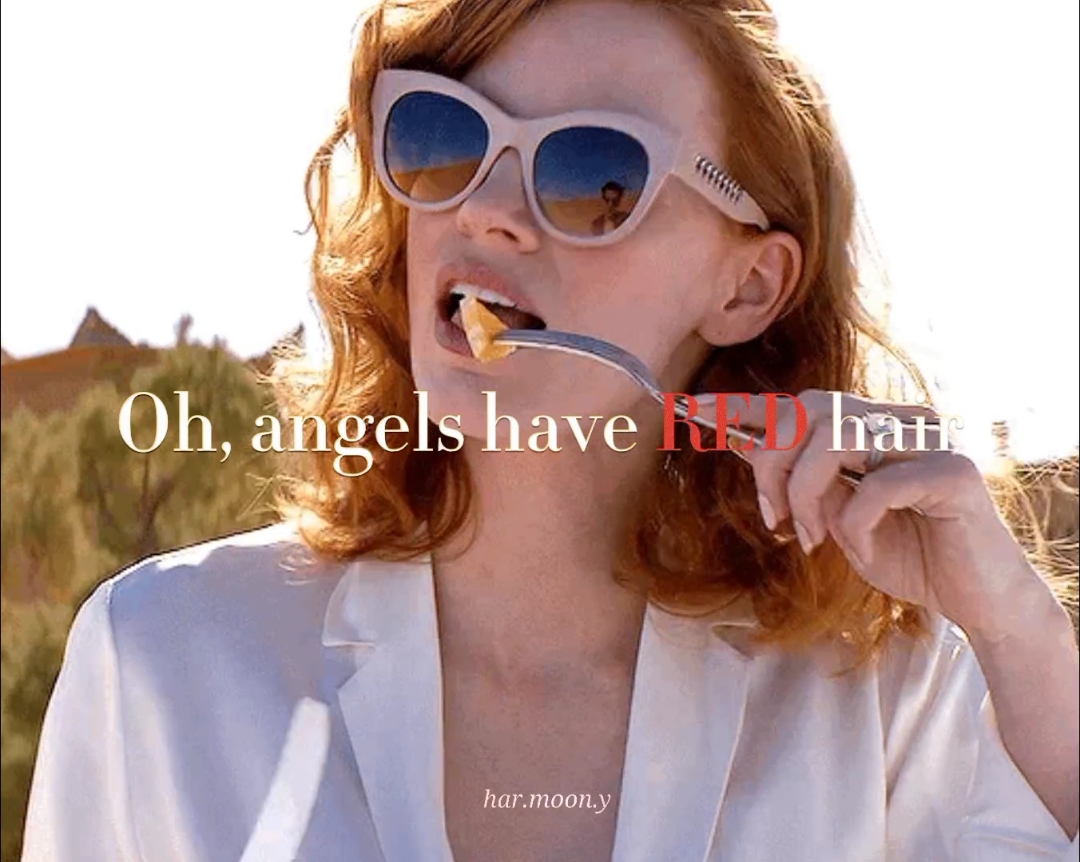 Angels have red hair ♡ @Jessica Chastain #jessicachastain #jessicachastainedit #edit #trend #angelshavepinkhair #olderwomen #middleagedwomen #middleagedactresses #mulheresmaisvelhas #ilovewomen #amomolieres #fanpage 