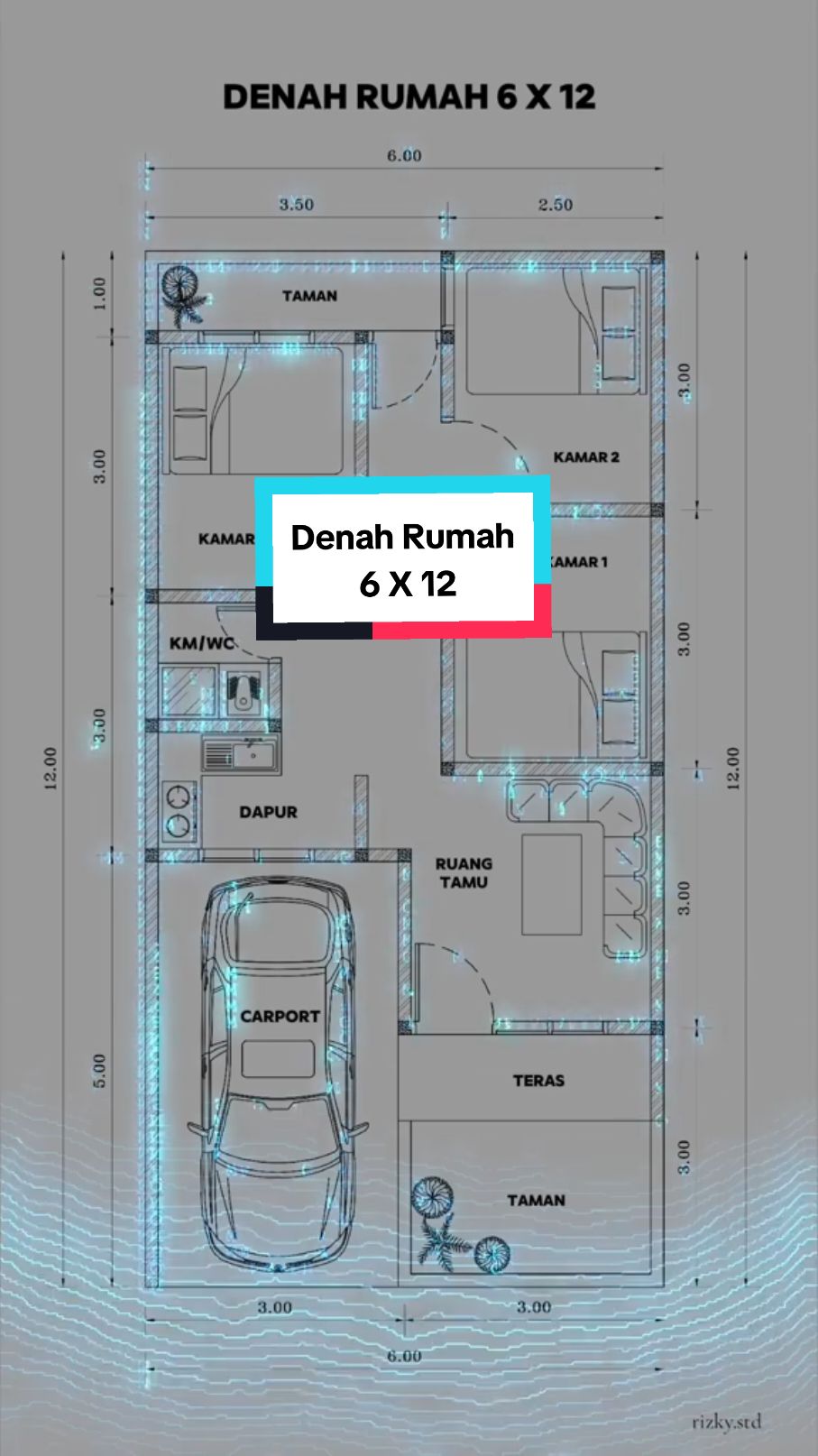 Inspirasi Denah Rumah Minimalis #desainminimalis  #denahrumahmodern #denahrumahminimalis 