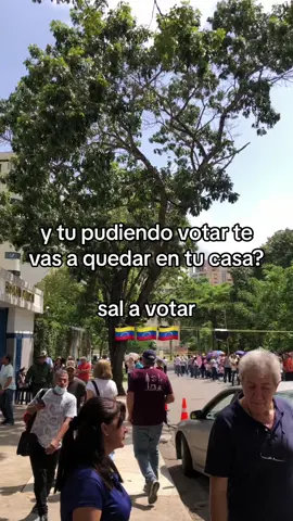 si no has salido a votar, hazlo! #venezuela #venezuelatiktok #venezuelalibre #28dejulio #mariacorinamachado #edmundogonzalez #fyp 
