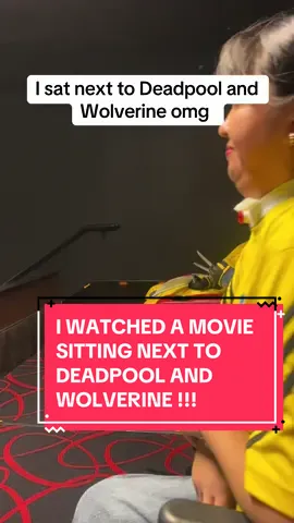 I WATCHED A MOVIE w/ DEADPOOL AND WOLVERINE 😝🫶🏽 the nonprofit is @YURI WILLIAMS  and the dedicated wolverine is @Lonstermash !!! Super super fun movie day #wolverine #deadpool #fyp #movie #accessibility (Tiktok they are not real weapons plz community guidelines lololol) 