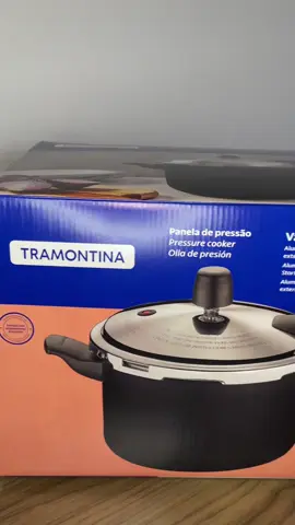 A sonhada panela de pressão!! Sumi mas voltei vizinhas 💖 #fyp #fy #viral #enxovaldecasanova #tramontina #paneladepressao 