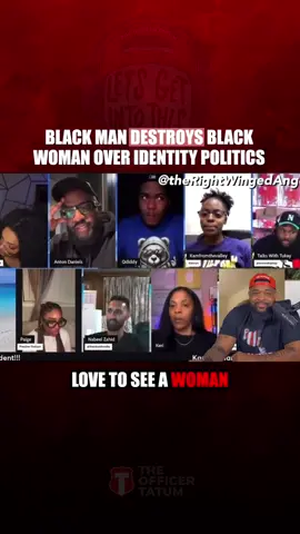 See, this is what a smart, educated black man looks like. Take notes kids. This man absolutely took her to school on Kamala Harris and identity politics...