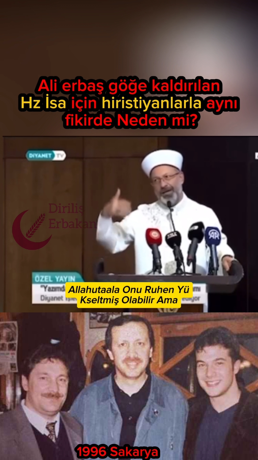 Ali erbaş hz İsa öldü dedi. . . #alierbaş #diyanet #türkiye #akp #siyaset #islam #hzisa #erdoğan 