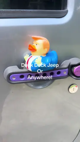 Trump Rubber Duck!  Keep in your Jeep or anywhere! Click on the cart below and get ya one! #duckduckjeep #duck #trump #trumpsupporter #jeep #jeeplife #ducksoftiktok #ducksoftiktok #jeepwrangler #ducksong #ducktok #jeepgirl #jeepwrangler #cuteduck #trumpduck #trumptrain2024 