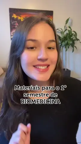 Materiais necessários para o primeiro semestre de biomedicina #biomedicina #biomed #foryou #fyp 