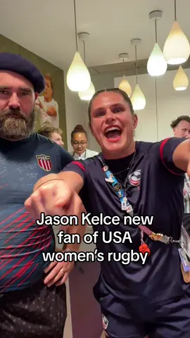 We got Jason Kelce @Team USA @paris2024 @Olympics @USA Rugby #jasonkelce 