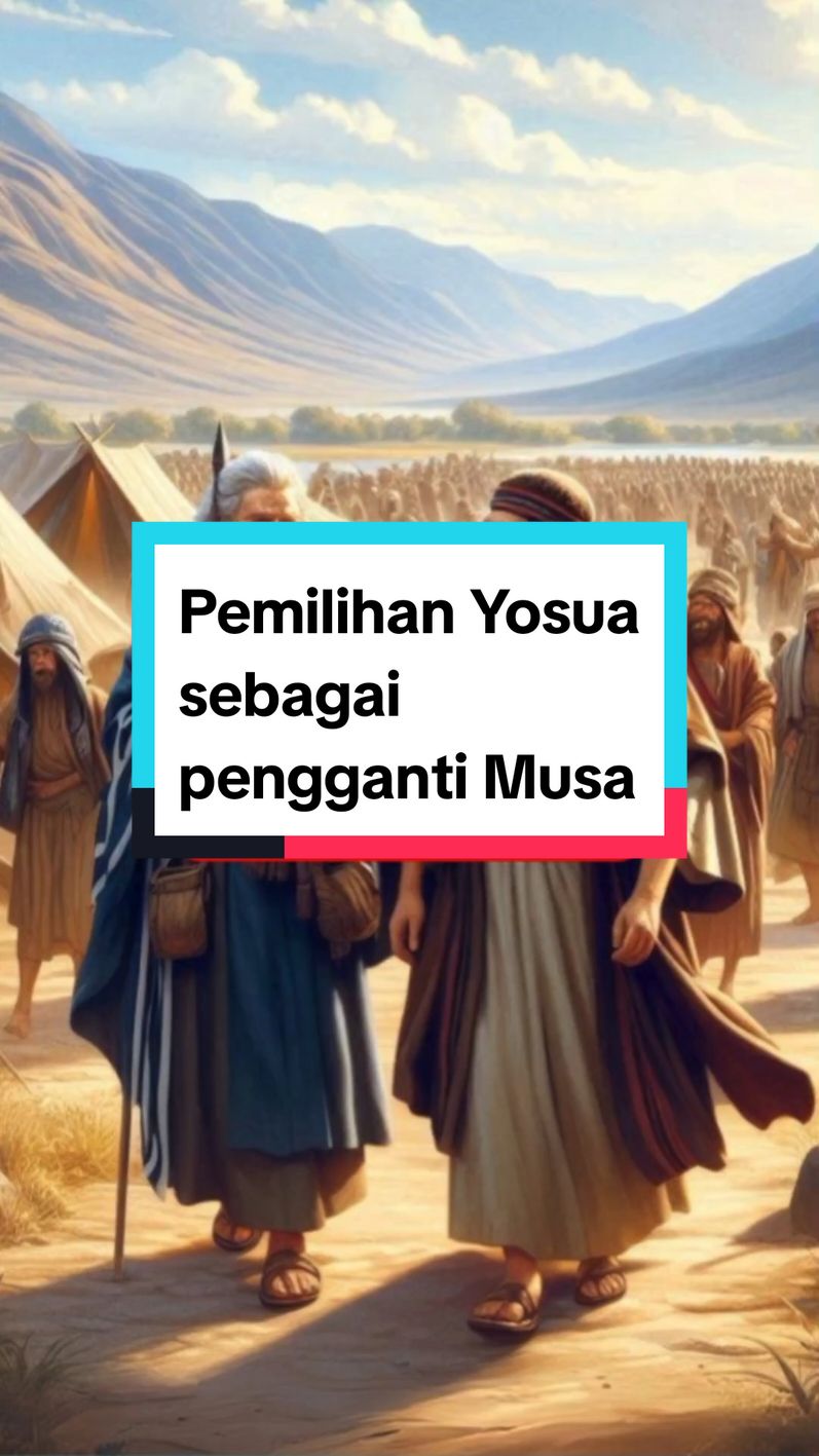 Musa sebagai pemimpin yang baik berhasil menyiapkan penerusnya dengan baik, yaitu Yosua. #kisahnabimusa #kisahnabi #nabimusa #musa  colek @Teh Sehat Lembang 