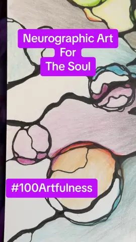 #100artfulness Lifting the energy, frequency, and vibration with Neurographica 2/100 #neurographicartsoul #artheals #neurographica #neuroart 