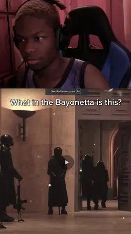 Does anyone know what movie this is from? (Credit to LowHP) #bayonetta  #bayonettameme  #bayonettatiktok  #fyp