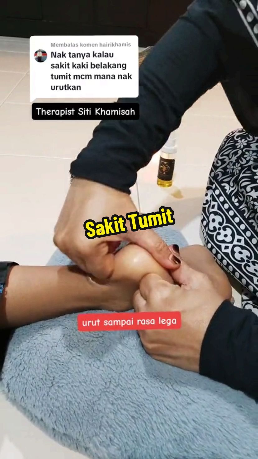 #urutantradisional #therapistsitikhamisah #ermastertherapistsiti #kelasurutanawetmuda #reflexology #penyambungwarisan #alfatihahmakabah❤️ 