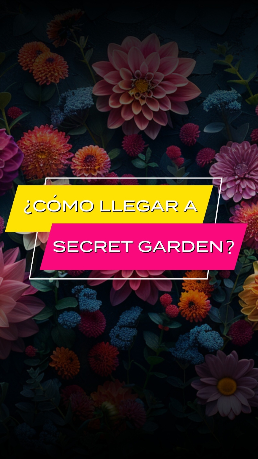 🚶‍♂️✨ ¡Así es cómo llegar a Secret Garden! 🌿✨ ¿Listo para vivir una experiencia mágica? Aquí te mostramos la forma más fácil de llegar a Secret Garden en el Parque Bicentenario. 🌌 🛤️ La forma más rápida es tomando la Línea 7 del metro (línea naranja) y bajándote en la estación Refinería. 🚇 📍 Sal por la Avenida Aquiles Serdán y sigue las señales hacia el Parque Bicentenario. 🌳✨ ¡No hay pierde! Muy pronto estarás rodeado de luces y magia. 💫🌟 Compra tus boletos en SecretGardenExperience.com/cdmx/ y únete a esta experiencia única. 🎟️✨ #SecretGarden #CómoLlegar #ExperienciaÚnica #MagiaEnMéxico #Iluminación #ParqueBicentenario #CDMX