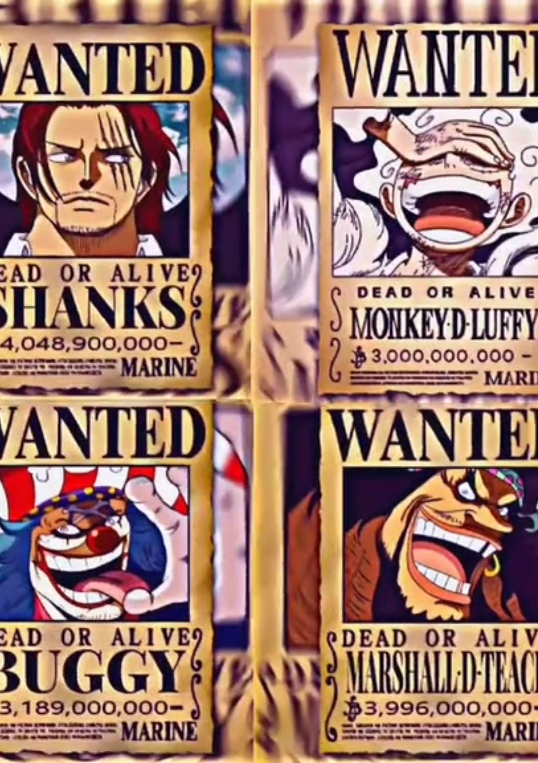 new yonkou  #fyp #foryou #4u #4upageシ #luffy #shanks #kurohige #buggy #onepiace #trend #animeedit #editanime #viral 