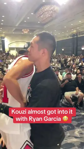 Rizin kickboxer Kouzi almost got into a fight with Ryan Garcia. 😳 [via HappyPunch/X]