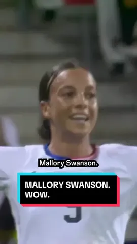 Three goals. Two games. Mallory Swanson is just getting started. 🇺🇸 #ParisOlympics #Soccer #usa #goal 