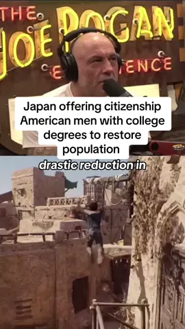 Why is japans population decreasing? #podcast #japan #population #joerogan 