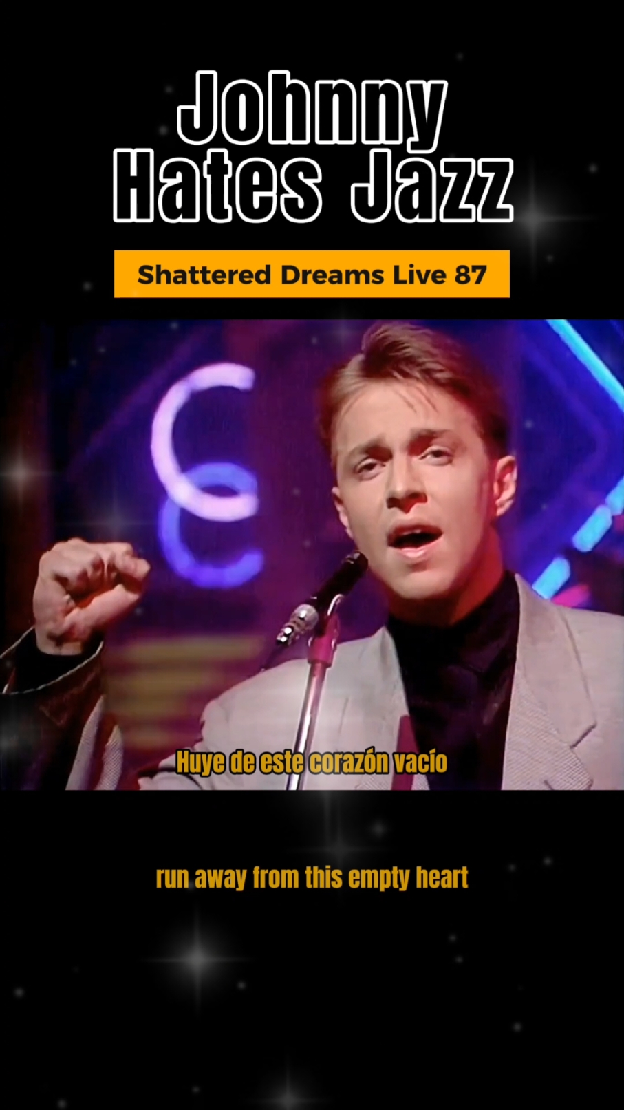 Johnny Hates Jazz - Shattered Dreams Live 1987#80skid #80sbaby #traduccion #retro #vintage #music #80smusic #rock80s #80s 