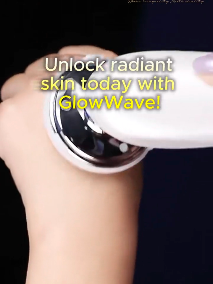 Looking for a facial massager that does it all?Introducing GlowWave: the ultimate LED light therapy device for Wrinkle Removal, Skin Tightening, and Hot or Cool Treatment. #relaxnect #skincareroutine #skincaretips