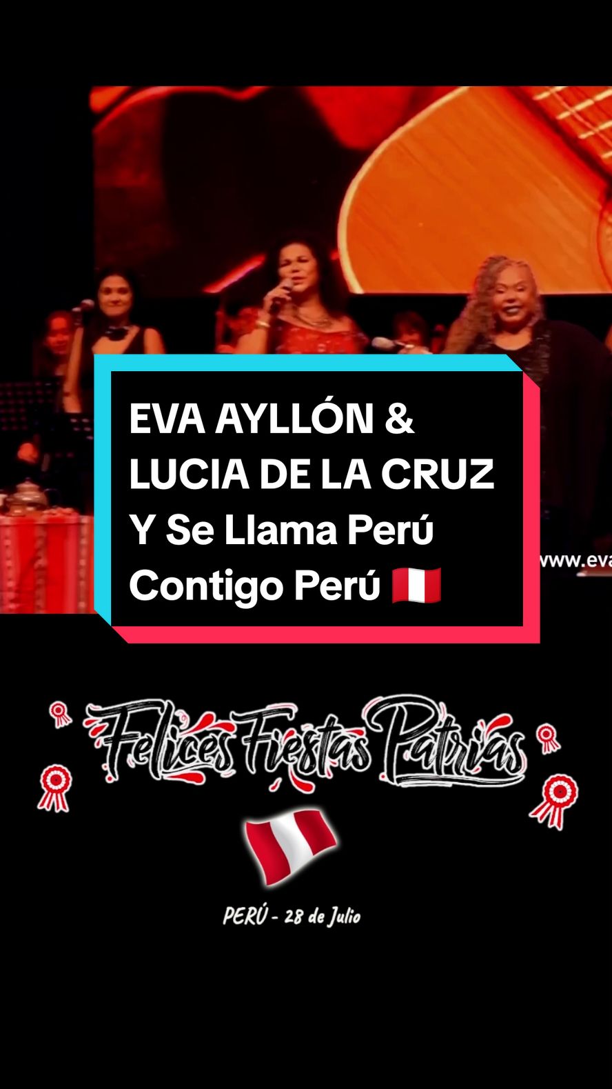 EVA AYLLÓN & LUCIA DE LA CRUZ - Y Se Llama Perú | Contigo Perú | Clip 292 EDICIÓN ESPECIAL FIESTAS PATRIAS PERÚ 2024 #fiestaspatriasperu #musicaperuana #evaayllon #peru #luciadelacruz #ysellamaperu #contigoperu 