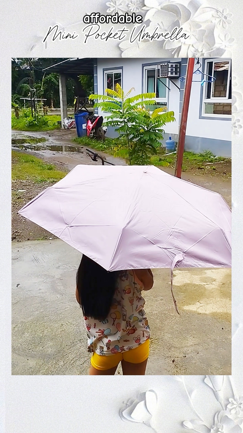 #fypシ゚viral #fyppppppppppppppppppppppp #minipocketumbrella #umbrella #payong 