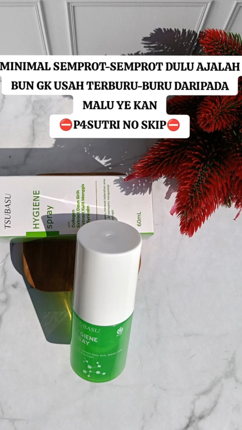 Replying to @21ifahwtg_01semoga terjawab ya kaksay Hygiene Spray emg simple dan mudah dibawa kemana-mana🥹#semprotanijo #tsubasuhygienespray #hygienespray #botolijo #semprotanijoviral #pasutri #hygienespraybasu #hygienespraybasubpom #tsubasuhygienespraybotolijo #spraybasu 