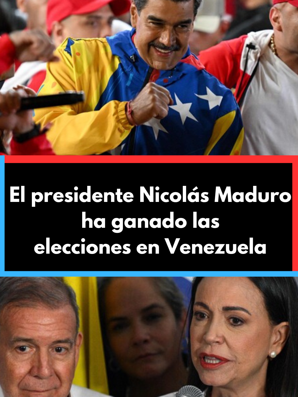 El presidente Nicolás Maduro ha ganado las elecciones en Venezuela con el 51,20% de los votos, según los resultados oficiales anunciados este lunes por el Consejo Nacional Electoral (CNE) —controlado por el Gobierno chavista— con el 80% de las papeletas escrutadas. Unos resultados que tanto la oposición como varios gobiernos latinoamericanos ponen en duda. #eleccionesvenezuela2024 #NicolasMaduro  #EdmundoGonzalez #política #noticiastiktok #news