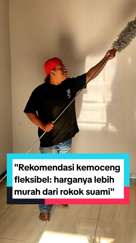 Rekomendasi kemoceng fleksibel: harganya lebih murah dari rokok suami. #kemoceng  #kemocengfleksibel  #kemocengpanjang 