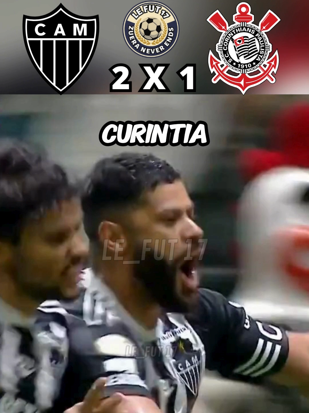 Atletico mg x Corinthians 😂🤣😄😁⚽ #meme #futebol #atleticomg #atleticomineiro #atletico #brasileirao #corinthians #timao #gavioesdafiel #bandodeloucos #futeboldazueira #foryou