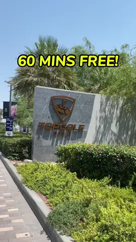 Beat the sun this summer at @topgolfdubai with code FREE60, pay for 1 hour and play for 2 hours from Monday to Friday, between 10AM to 3PM. Soft drinks are just 32AED per person with unlimited refills #dubai #dubailife #dubaioffers #dubaideals #dubaisavings #savemoney #dubaisummer #mydubai #topgolf #golf #golfing #dubaigolf #britsindubai #livingindubai 