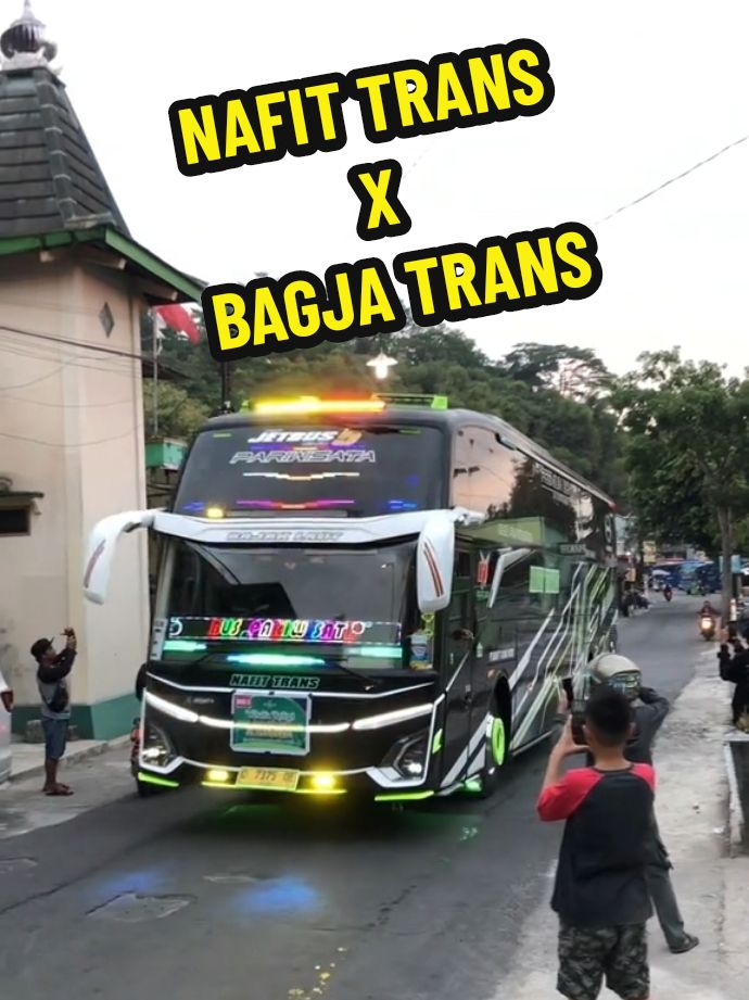 Nafit Trans x Bagja Trans #nafittrans #nafittranstegal #bagjatrans #basuri #basurihorn #davmusicalairhorn #bismania #videobus #fyp #fypシ 