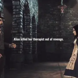 She revenged her family!  >F*ck Bumby<  #AliceMadnessReturns #AliceLiddell #DrBumbysdeath 