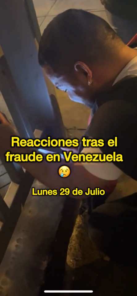 Así fue la reacción de millones de venezolanos tras las elecciones en #Venezuela #Lima #Peru #maduro  #Leodeperu #periodista #News  #Noticias #Prensa #peru🇵🇪 #fyp #fypシ #xyzbca #Tiktokperu #xcyzba #tiktokinforma #tiktoknoticias #tiktoknews #leonardoperiodista #leonardocabrera #noticias #hoy #tiktoknews #inseguridad #DinaBoluarte #SeguridadCiudadana