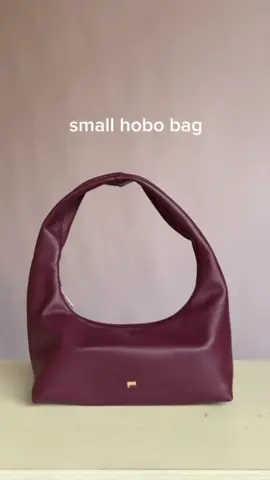 light packer or over packer, we’ve got you covered 🤭 featuring the hobo bag (s,m,l) in oxblood 📍shop here  🌎 PH & rest of the world - www.gvnthelabel.com  🇸🇬 SG - @from there on @ tampines 1