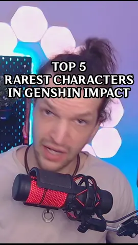 Do you have any of these rarest characters in Genshin Impact? *The list might be slightly different now as this did not include sigewinne data* Also, I mixed up lyney and albedo's spots, oops. #genshin #GenshinImpact #genshinmeme #genshinimpactmeme #hoyocreators 