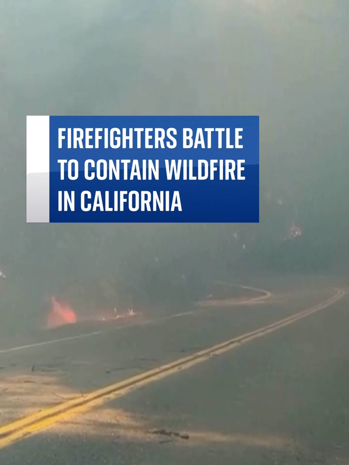 The so-called Park Fire has burned almost 550 square miles (1,430 square kilometres) of inland Northern California, drawing comparisons to the 2018 Camp Fire. The US and Canada have put millions of people under air quality alerts. #skynews