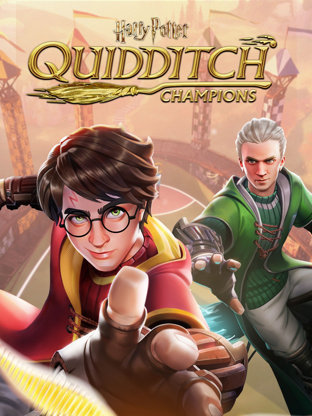 ATTENTION future Quidditch stars, it's time to approach the pitch! Grab your broom, pick your position, and prepare to take flight. Harry Potter: Quidditch Champions is available digitally September 3! Pre-Order now! #quidditchjumper