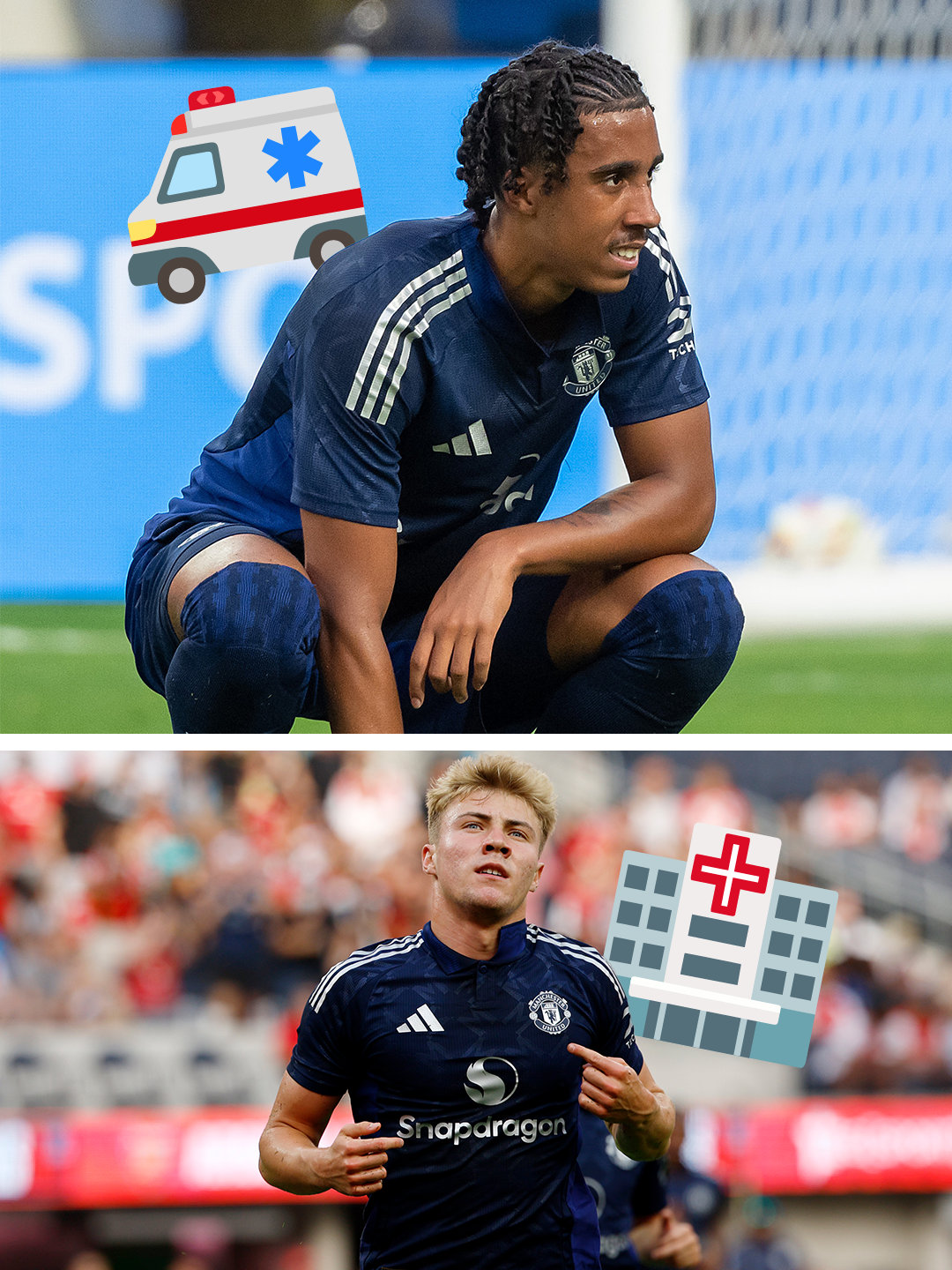 Manchester United's pre-season so far & scans set to confirm extent on injuries to Leny Yoro and Rasmus Hojlund 🔴 #manunited #manutd #manchesterunited #manchesterutd #PremierLeague #skysportsnews #skysports