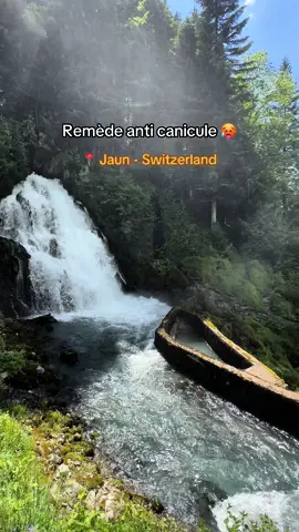 La cascade de Jaun est l’endroit parfait pour se rafraichir en Suisse 💦🇨🇭 Il fait chaud chez vous ? 🌡️ #switzerland #suisse #swissalps #fribourg #schweiz #alpes #cascade #waterfall #wasserfall  @MySwitzerland @FRIBOURG 🖤 @Welcome To Switzerland 🇨🇭 