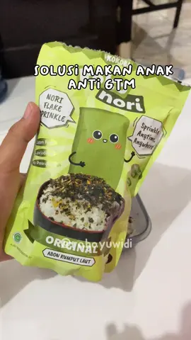 Solusi supaya sikecil anti gtm, aku pakai koko nori ini rasanya enak, gurih tanpa MSG dan gluten free ya jadi aman dikonsumsi si kecil. Bisa dikonsumsi mulai usia 9 bulan ✨#kokonori #norirumputlaut #rumputlaut 