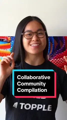 If you’ve ever wanted to be part of an H5 Domino Community video, this is your chance! There are just 7 days left to join our Collaborative Community Compilation! Every Summer, I organize a way for the community to get involved by participating in a domino-related challenge, and this time, the challenge is 100% open-ended! As long as at least 1 domino is toppled, it’s completely up to you what you submit! Get creative, think out of the box, and do something unique like making a stop motion animation, telling a story with dominoes, creating a short film, or showing us your other unique hobbies and interests - as long as there is at least 1 domino in it, anything goes :) visit the link in my bio for all the rules/guidelines and how to submit your video! there will also be some prizes for 3 winners including a signed fully metallic H5 domino (super rare!!), an H5 Domino Creations Disney Set, and a personalized video message :) have fun with the challenge, and best of luck! I can't wait to see what you make 😊 for more info about the challenge visit Hevesh5.com/getinvolved  