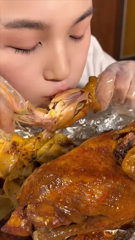 #CapCut ăn tối gà siu mềm #credouyin #mukbang #viral #video #anngon #asmr #xuhuong #ga 
