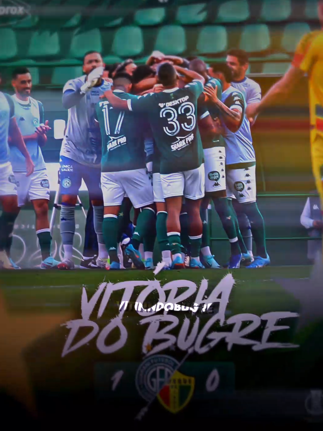 Aleluia!! O gigante acordou!🇳🇬☠️ #guarani #brusque #brasileirao #futebol #aftereffects #vitinn_milgrau