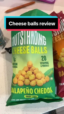 These are the perfect snack! Dairy free, soy free, no trans fat, no artificial ingredients! #outstandingcheeseballs #plantbasedsnacks #healthy #proteinsnack #Foodie #foodtiktok 