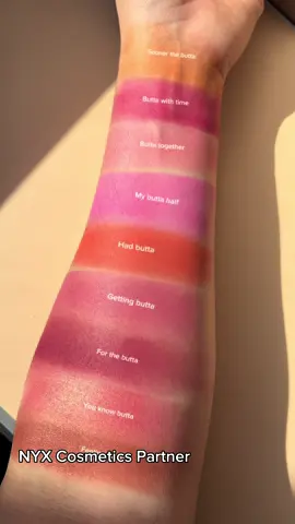 NYX BUTTERMELT BLUSHES SWATCHES  🧈  @NYX Professional Makeup  #NYXCosmeticsPartner #NYXPMSuperBrandDay #ButtawithNYXCosmetics #nyxbuttermeltblushespaleskin #BlushTutorial #blushtrend #howtoapplyblush #CapCut 