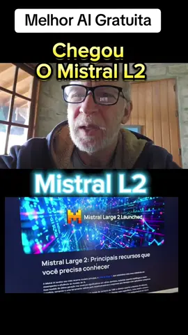 #inteligenciaartificial #mistral #l2 #large2 #chatgpt #gpt4 #gemini #llama31 #llama #mistrall2 #opensource
