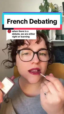 Replying to @youg_s I love this comment! Also my lips are a combo of a lip stain and @Typology Paris lip oil 😊 #frenchculture #apprendrelefrançais #culturefrancaise #franglish 