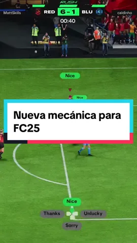 Nueva mecánica para #FC25 el chat rápido entre compañeros   #Gamingentiktok 