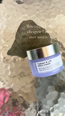 @Gopure products have been amazing! They are on sale! #gopure #gopurebeauty #necktighteningcream #wrinkletreatment #skincare 