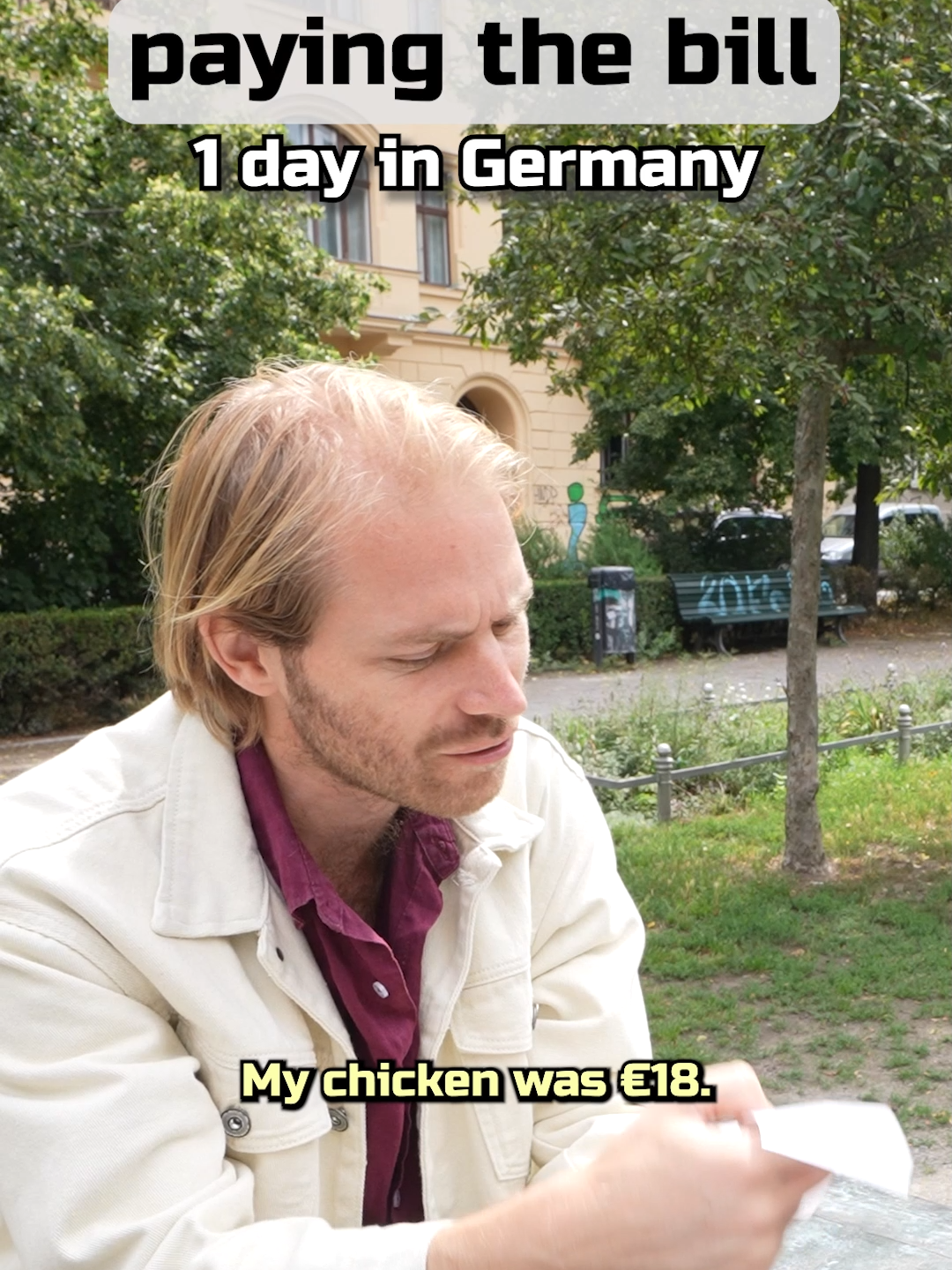 1 day vs 10 years in Germany | The Bill 💸 #germany #restaurant #bill