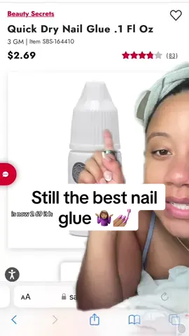 Replying to @haley_dofflemyer51 #greenscreen #beautysecretsnailglue #strongestnailglue #beautysecretsnails #bestnailglue #sallysnailglue #beautysecrets @Sally Beauty 
